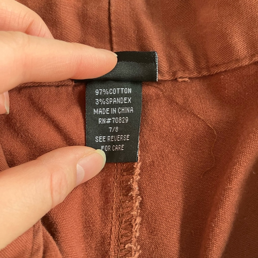 Rue21 Rust Mini Shorts - Picture 6 of 7